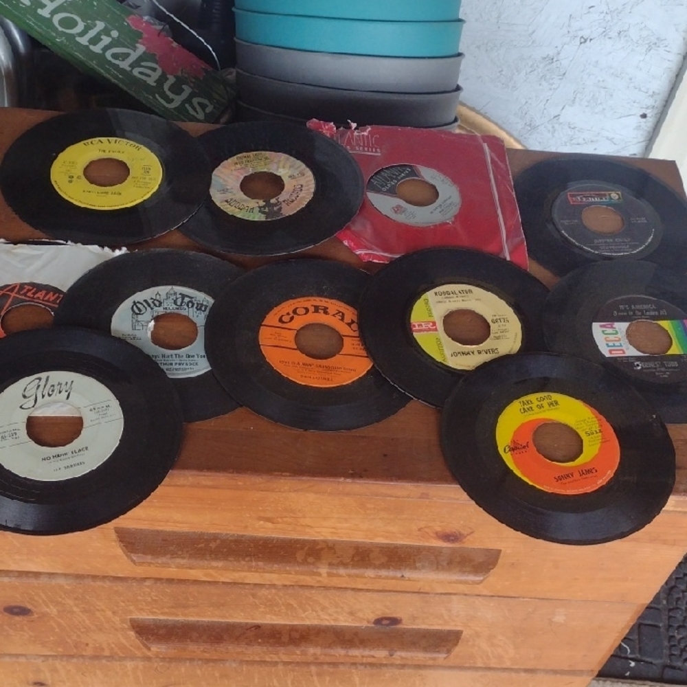 Vintage Vinyl Record Collection(45's)